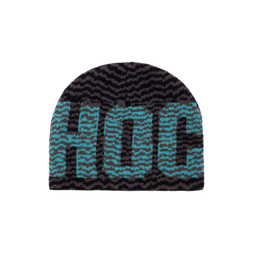 HOCKEY ZIG ZAG SKULLY BEANIE