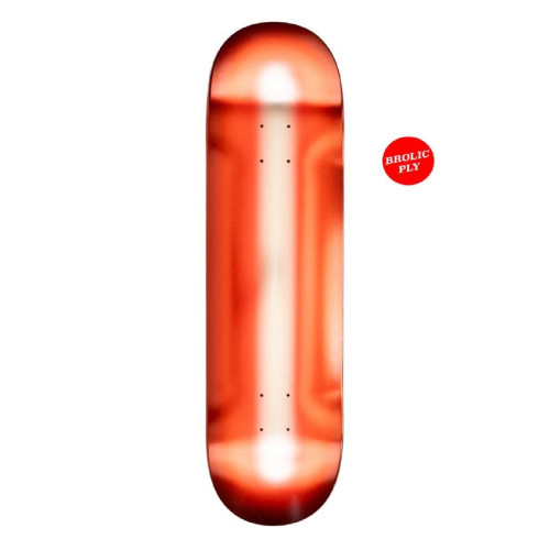 HARDBODY "BROLIC PLY" RED SABER DECK 8.25